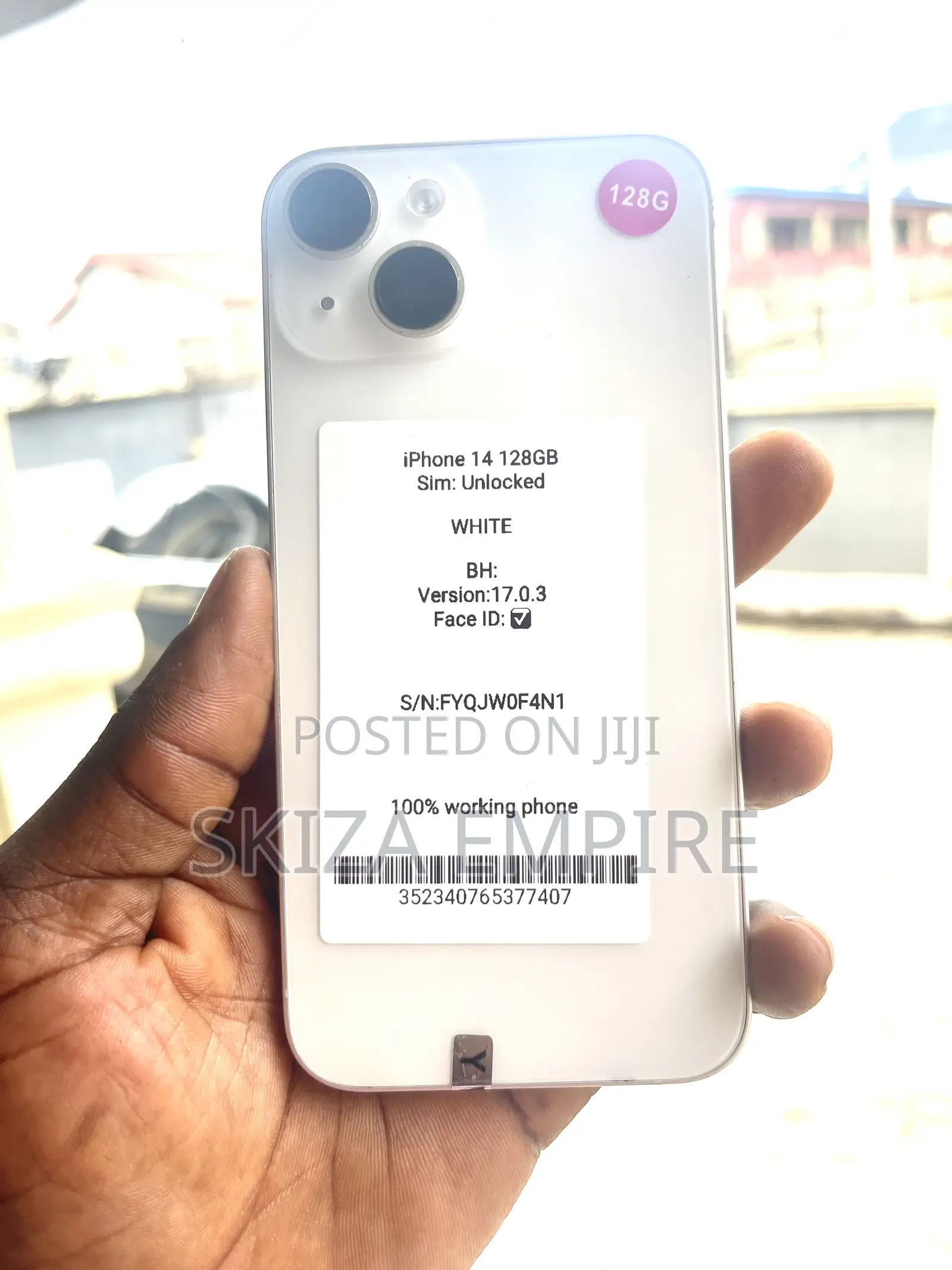 New Apple iPhone 14 128 GB White