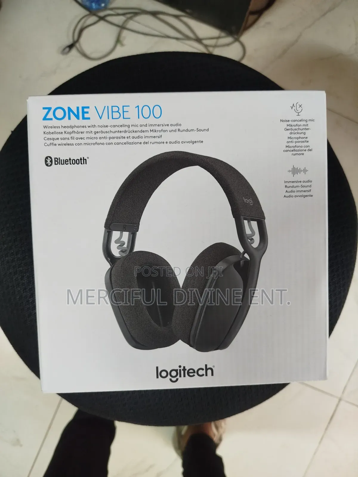 Logitech Zone Vibe 100 Bluetooth Headphones