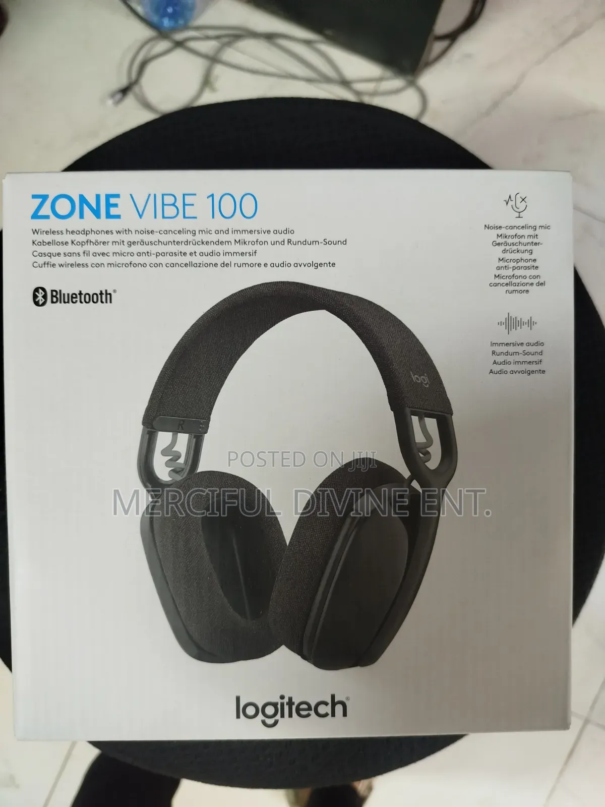 Logitech Zone Vibe 100 Bluetooth Headphones