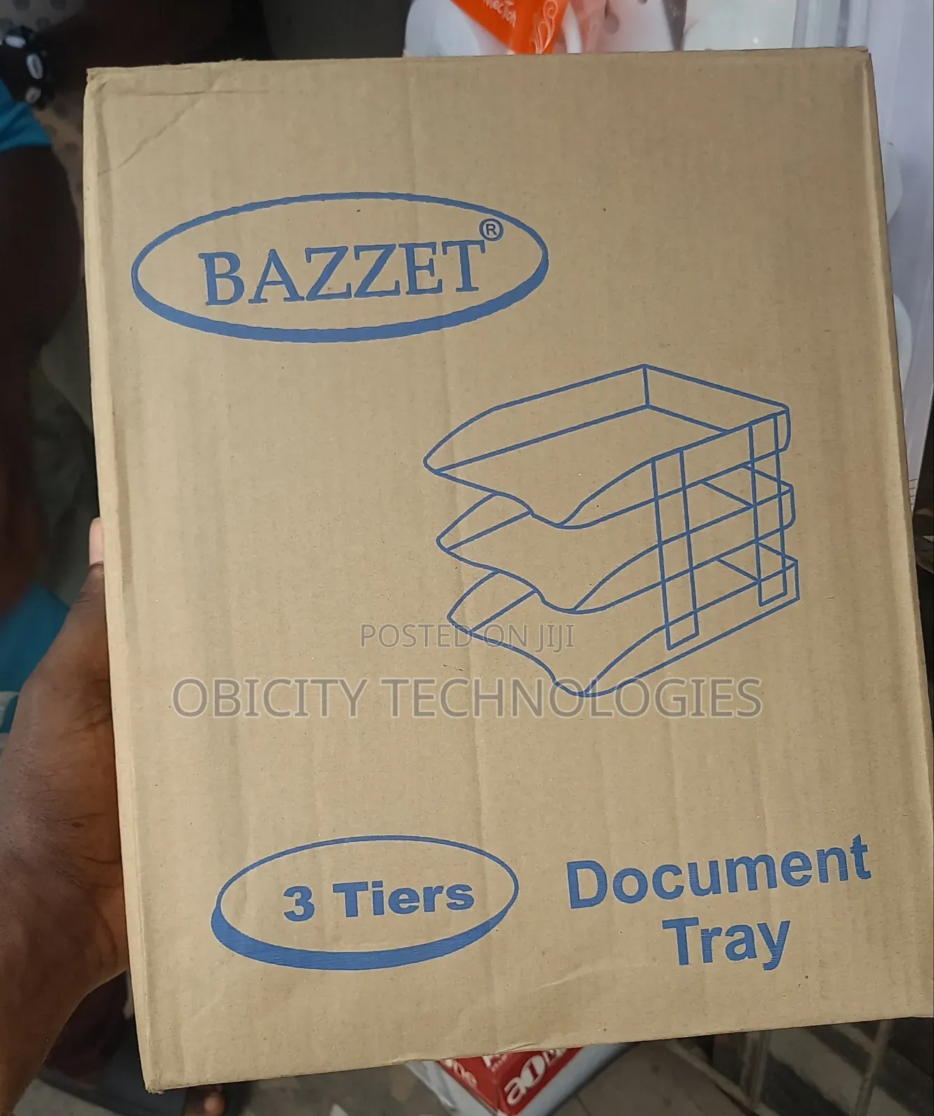 Bazzet 3 Layers Document Tray (Plastic)