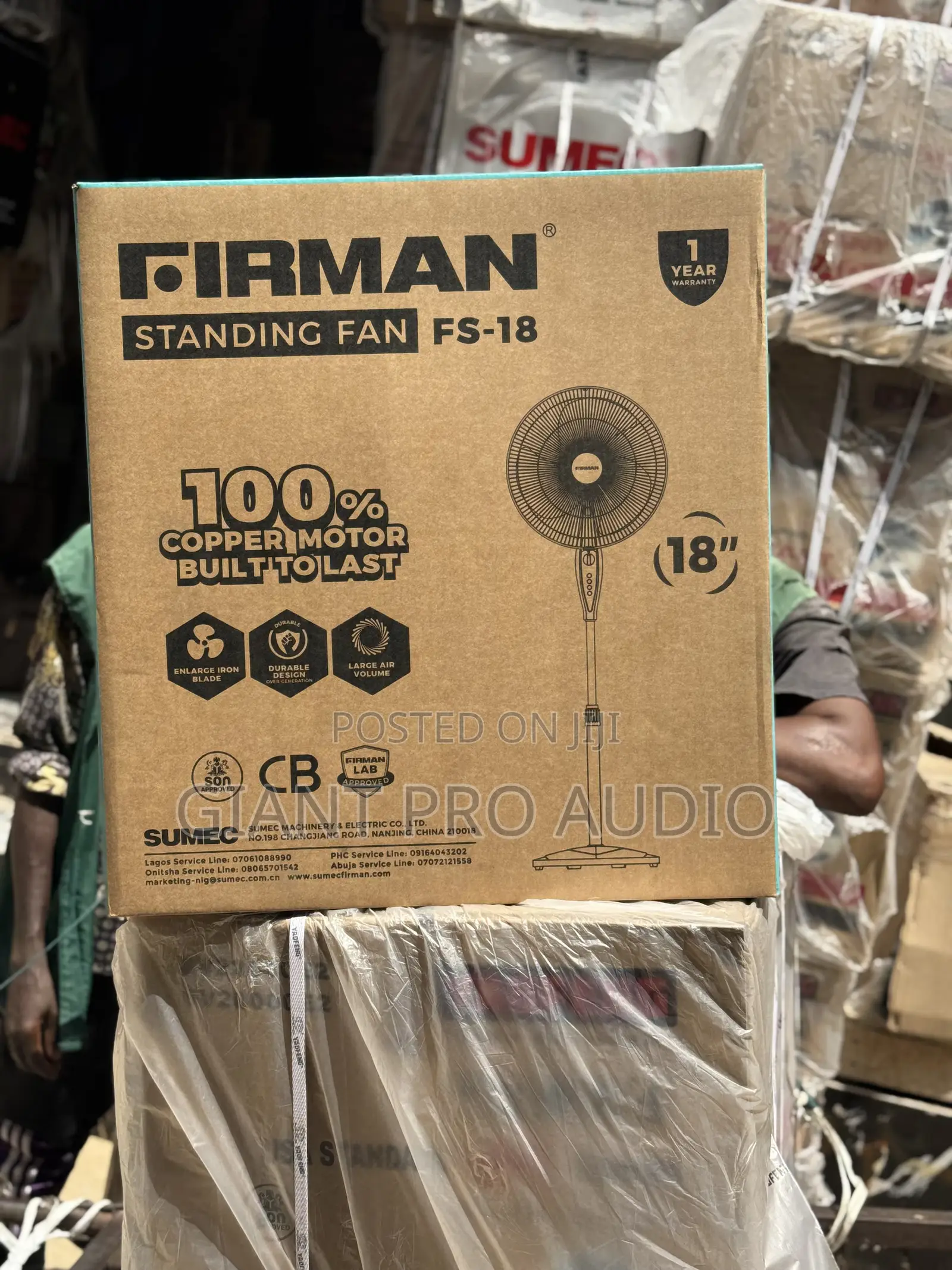 Firman Fs-18 Standing Fan