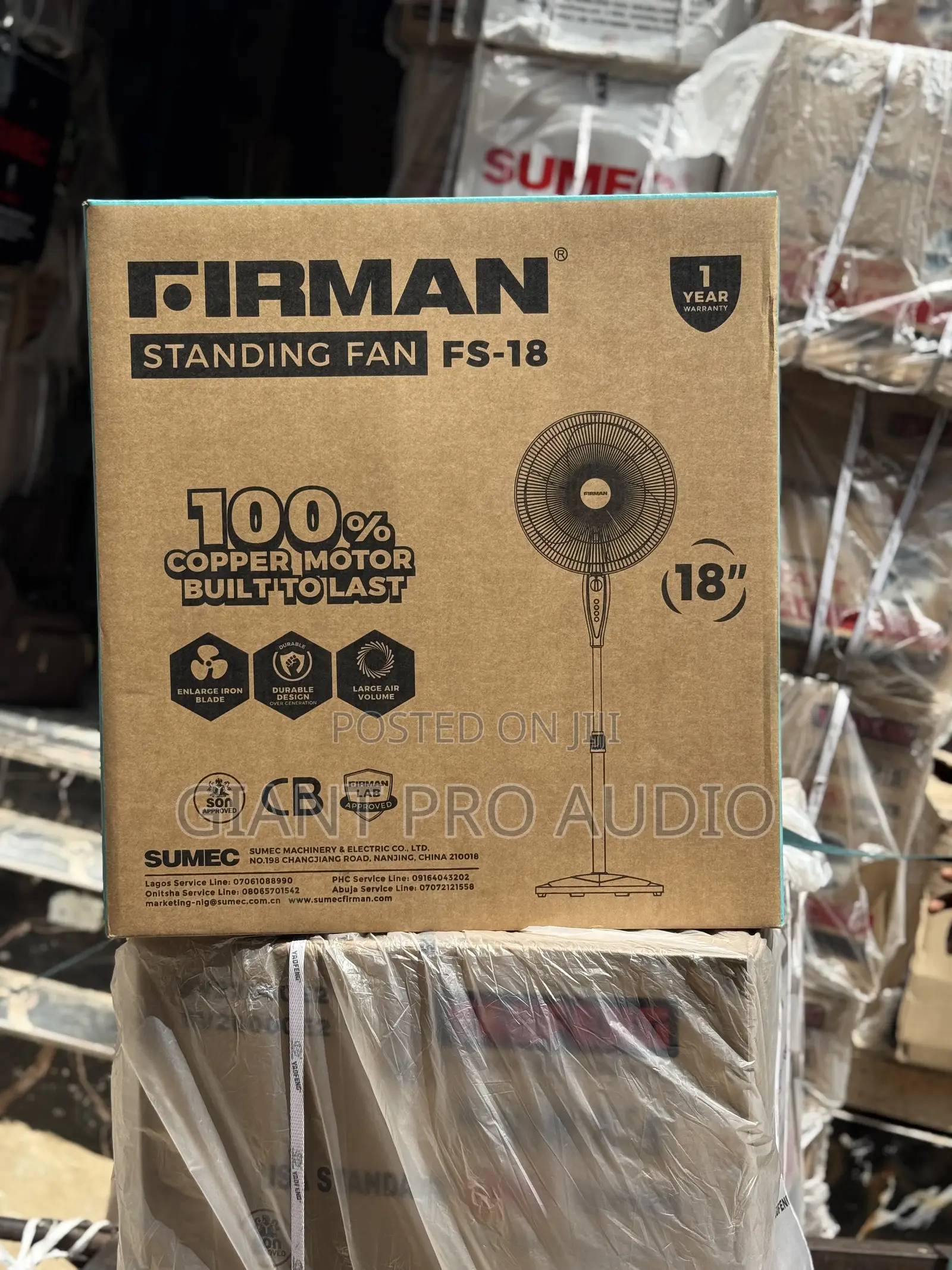 Firman Fs-18 Standing Fan
