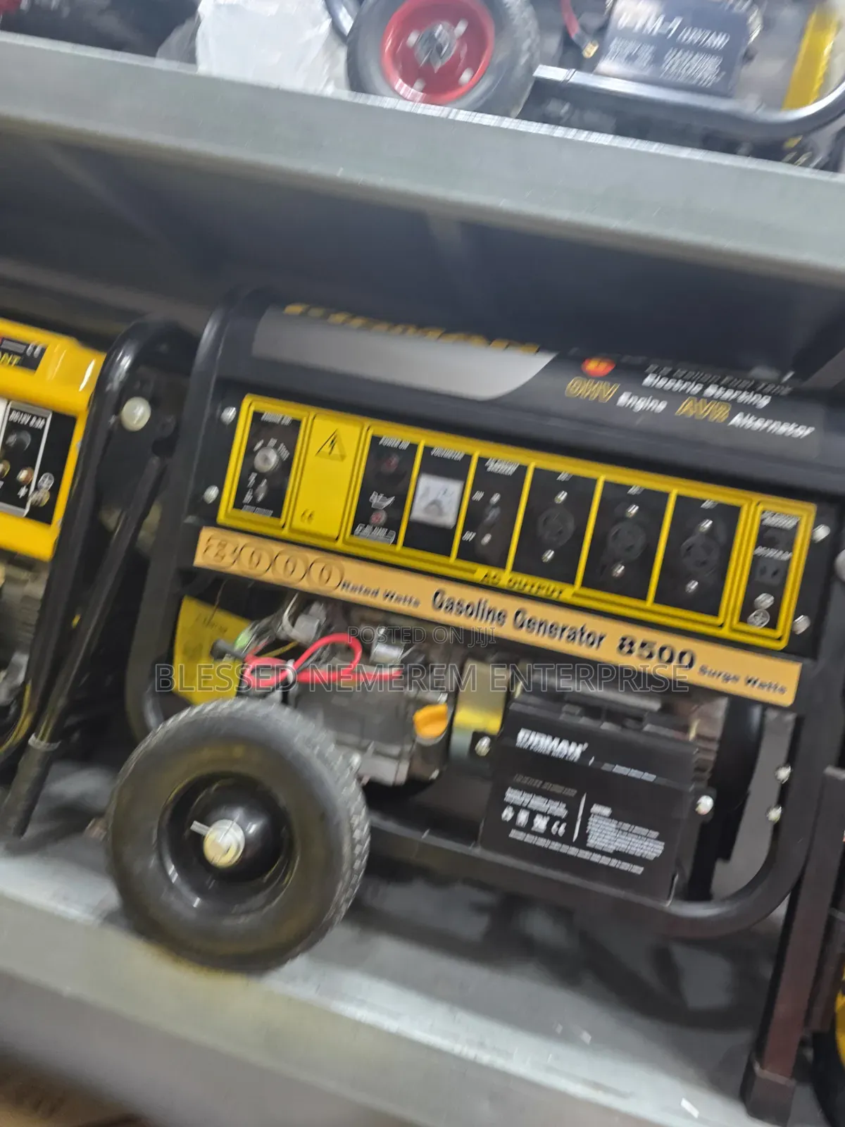 Come I Have Firman Black Petrol Gen Model Fpg8800e2 100% Copper Coil