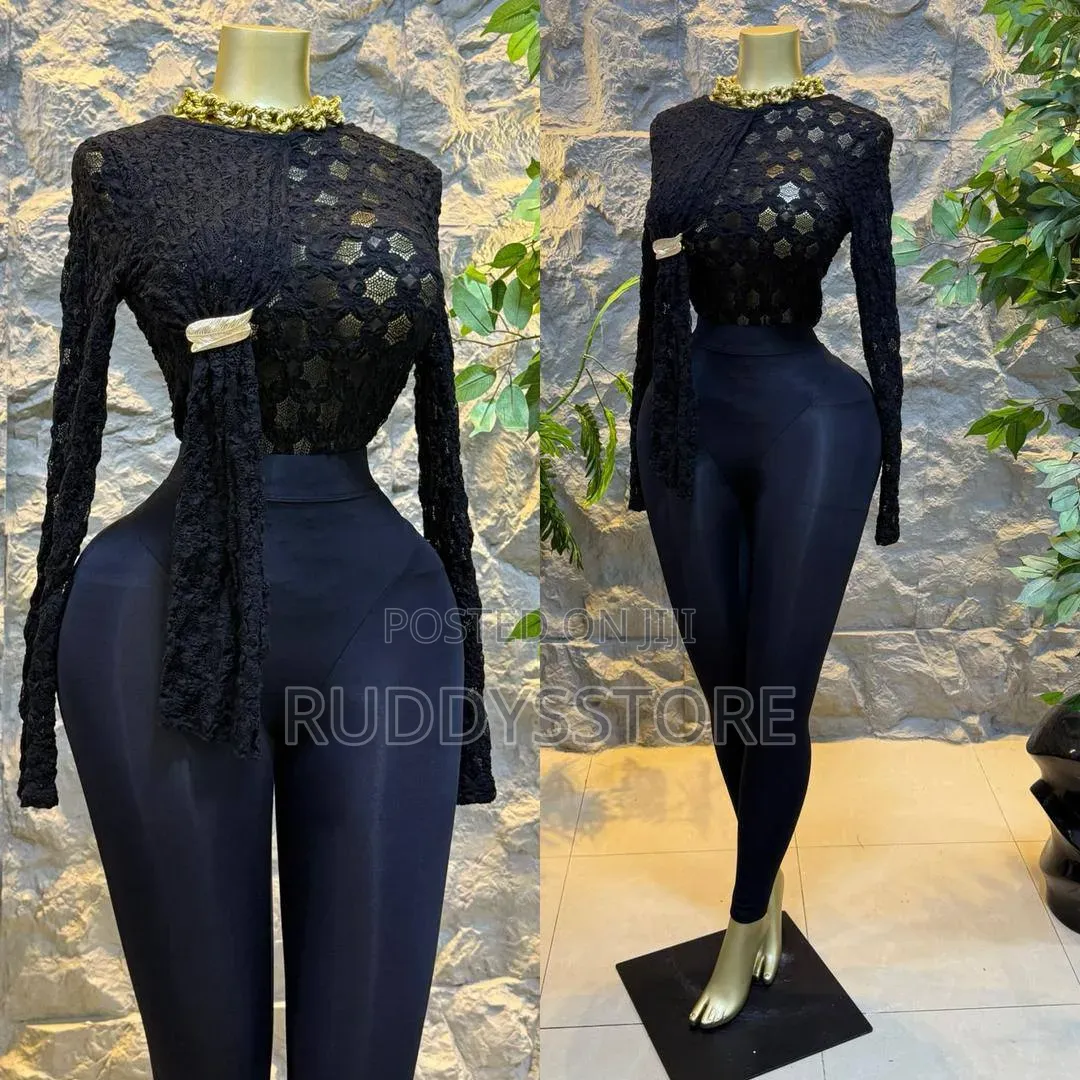 Luxe Brooch Detail Long Sleeve Top