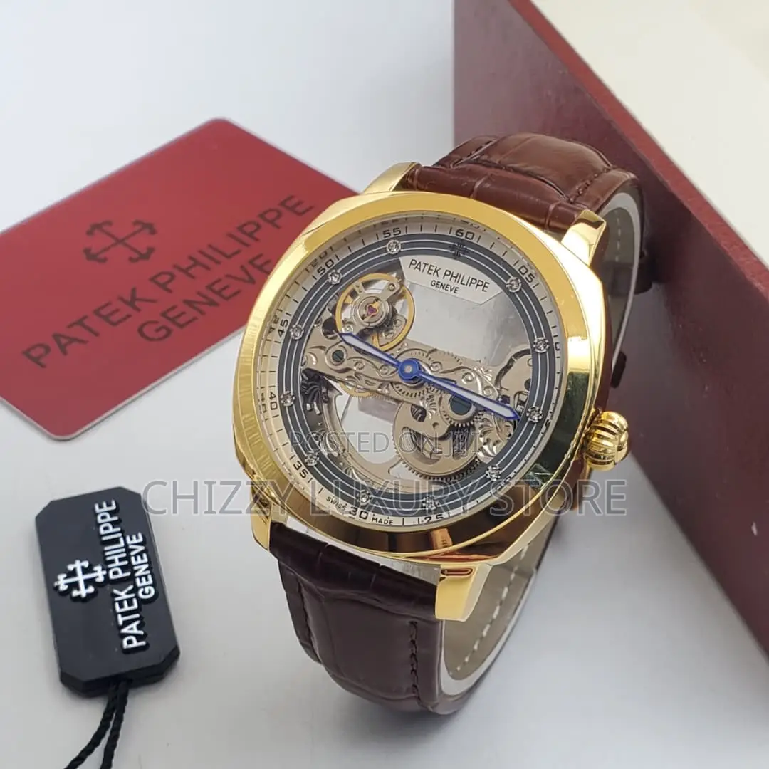 Patek Philippe Quality Luxury Men Automatic Engine Wristwatch