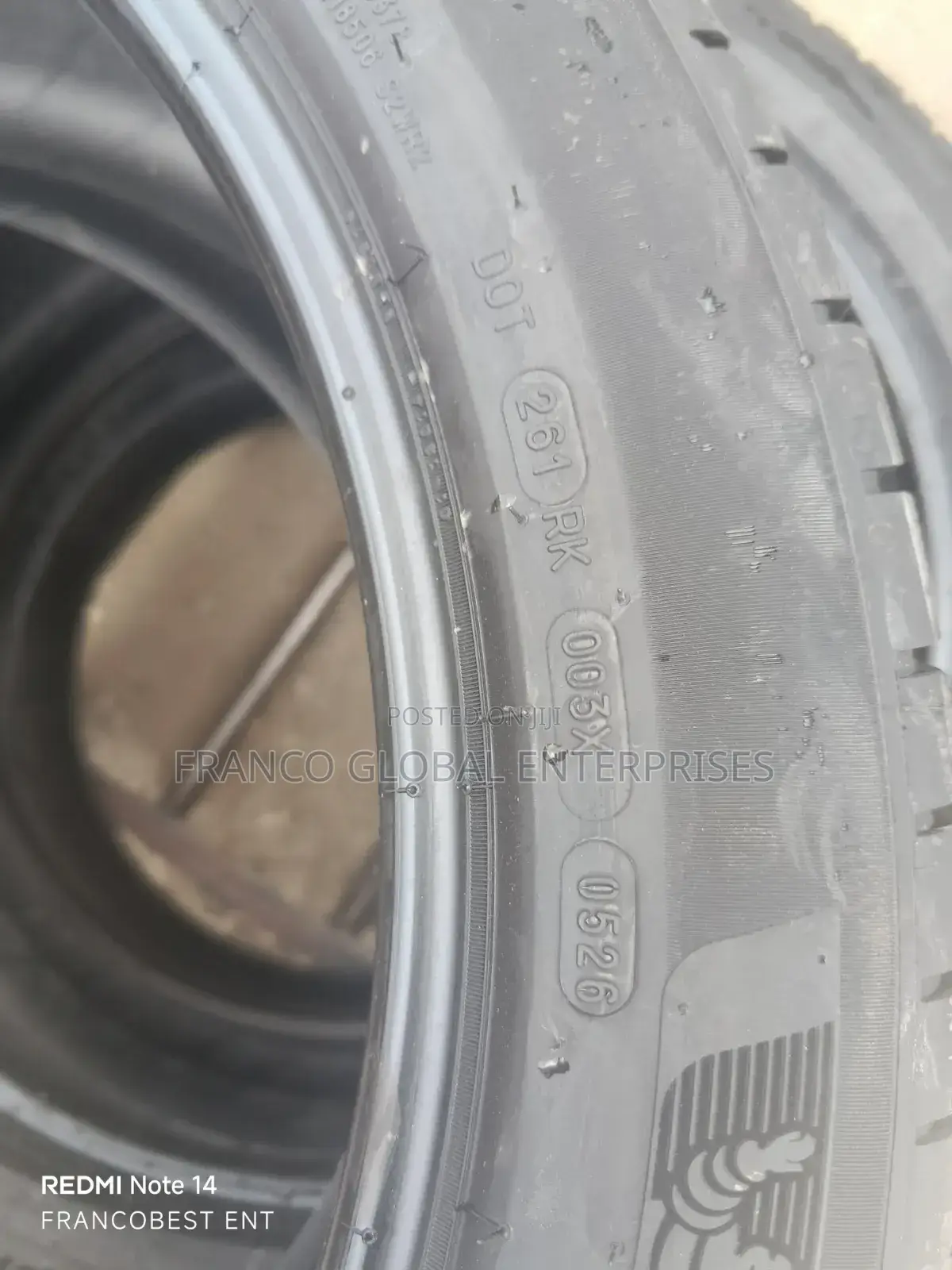 295/40r22 Michelin Tire