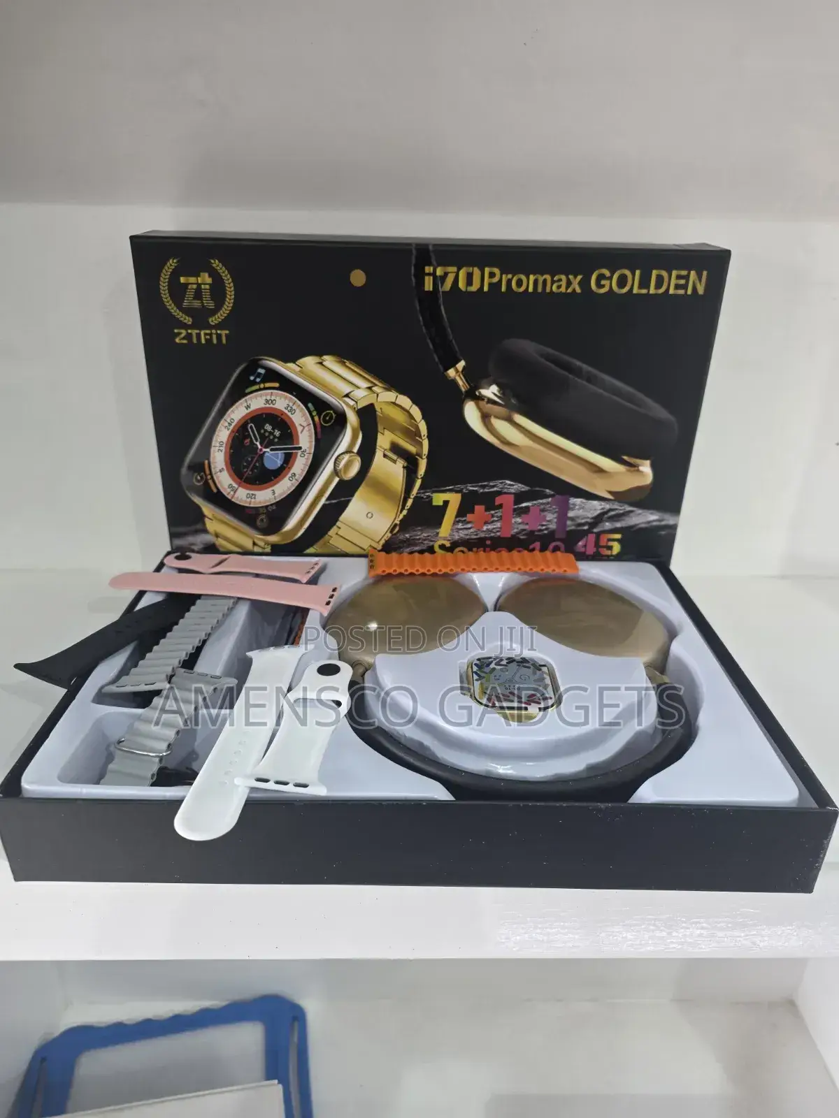 Ztfit Smart Watch I70 Promax Golden Series 10 45mm