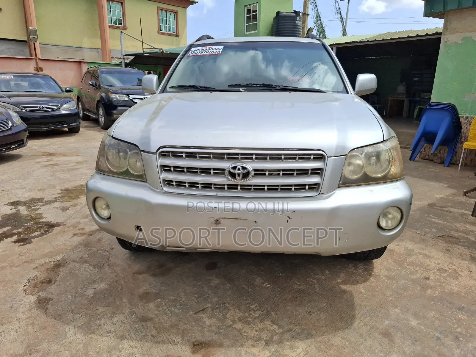 Toyota Highlander 2003 Blue