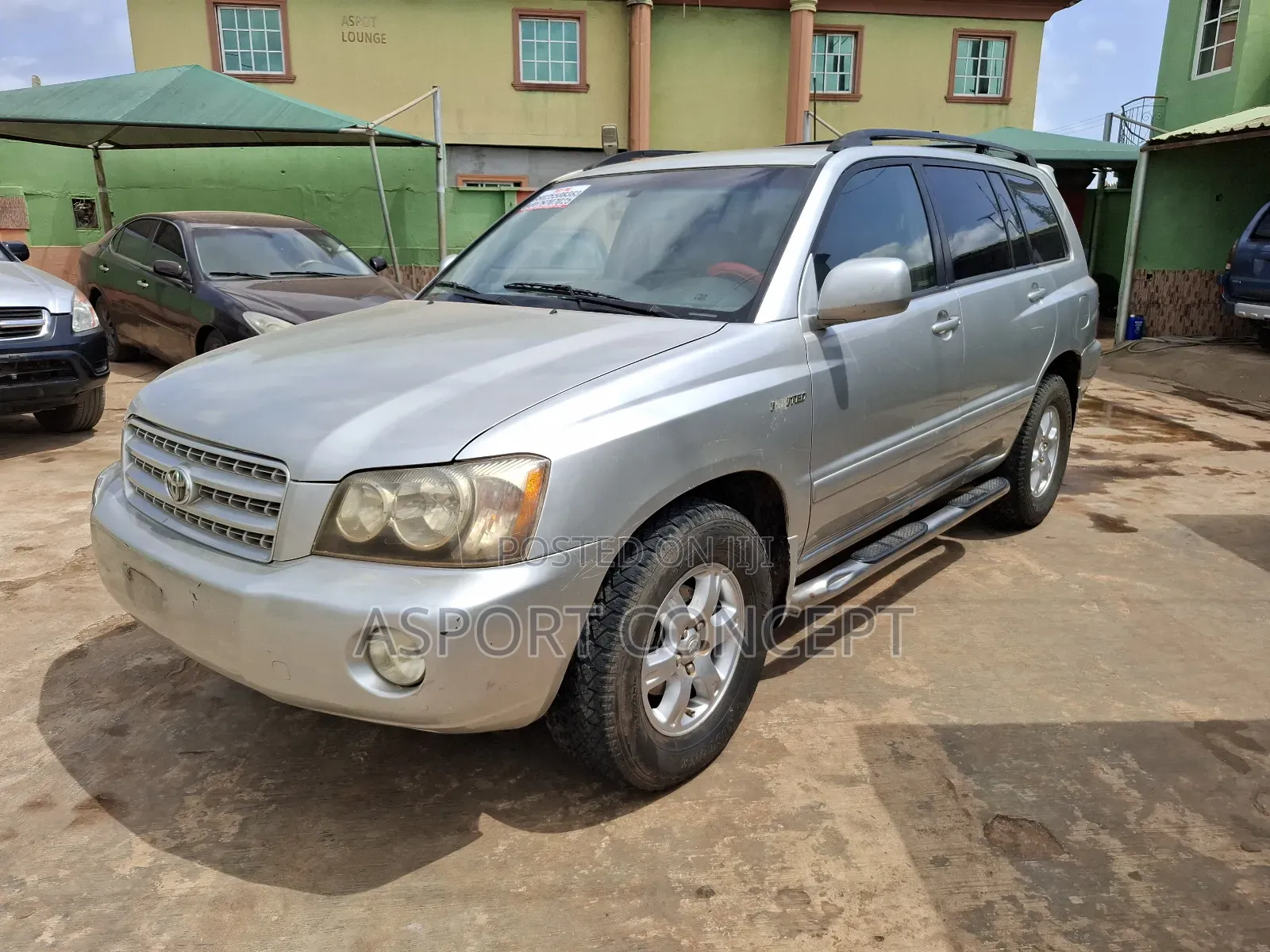 Toyota Highlander 2003 Blue