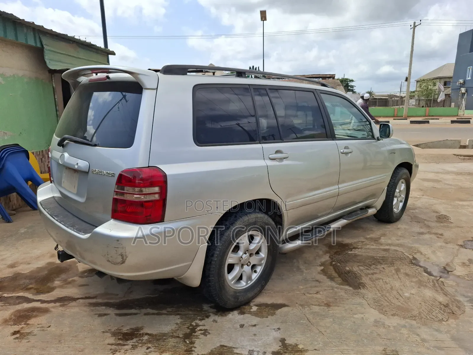 Toyota Highlander 2003 Blue