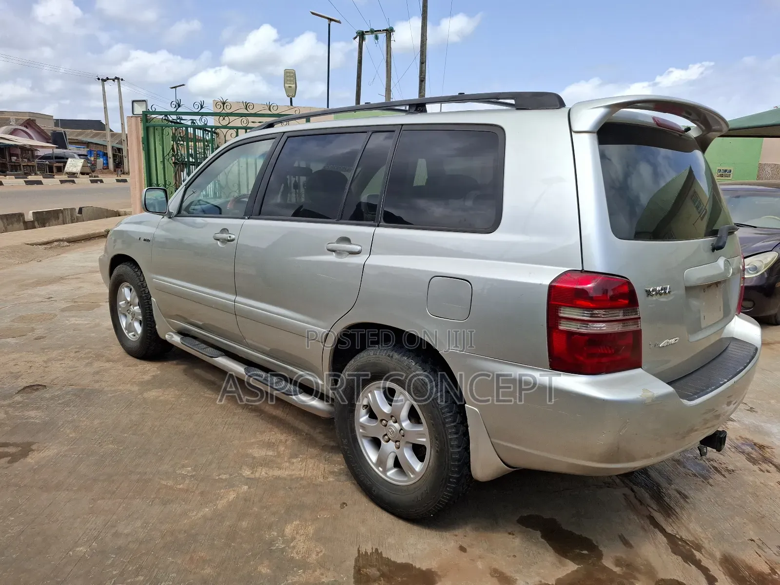 Toyota Highlander 2003 Blue