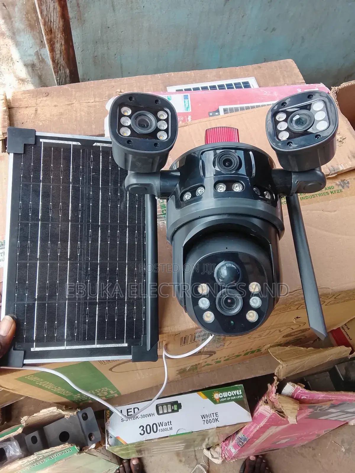 Ai Solar Camera 3in1 Warm Full Color It Has Memory Card With Sim Card