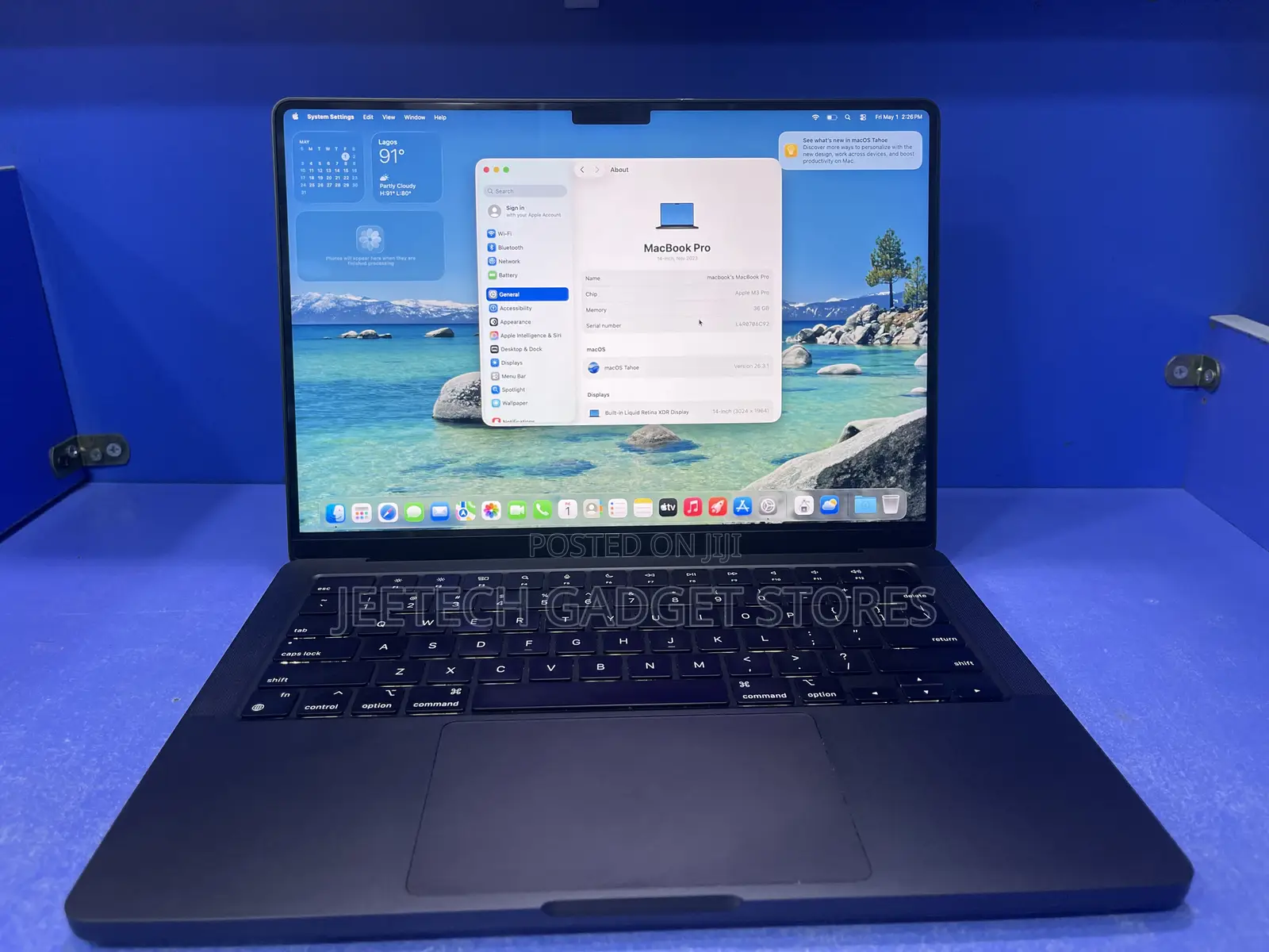 Apple MacBook Pro 2023 M3 Pro 14-inch 36GB Apple M3 Pro SSD 512GB