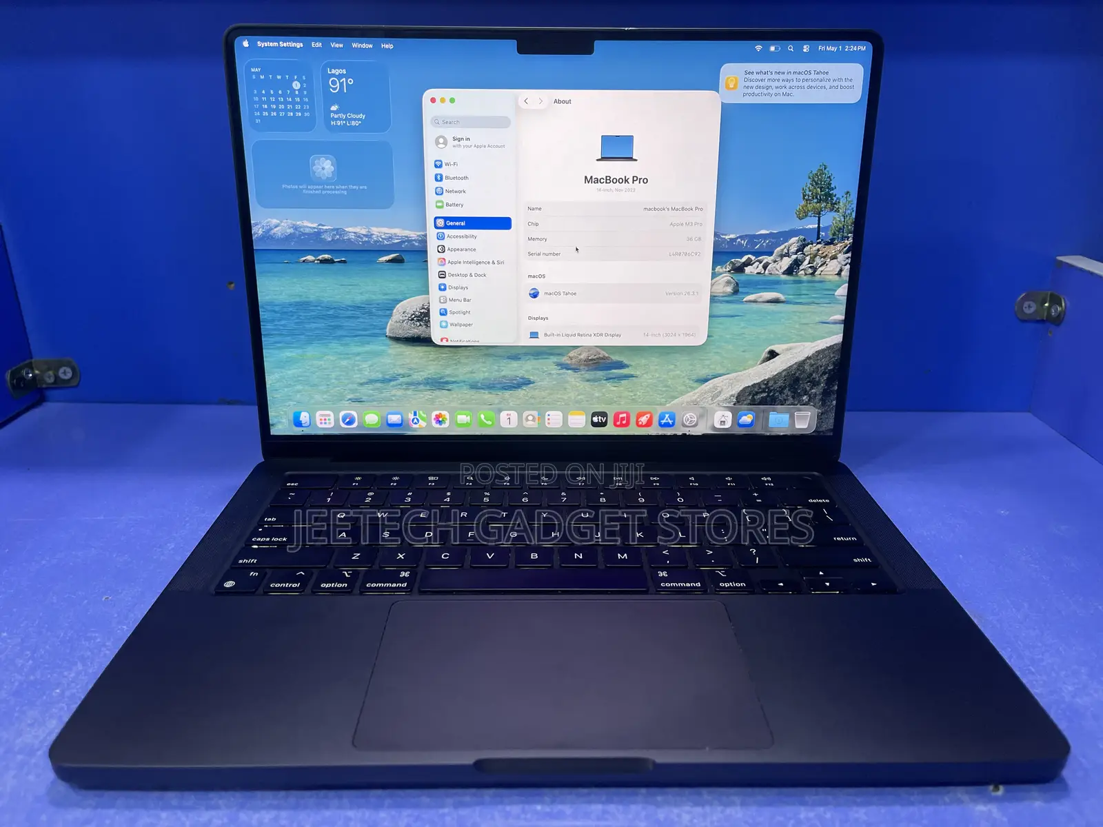 Apple MacBook Pro 2023 M3 Pro 14-inch 36GB Apple M3 Pro SSD 512GB
