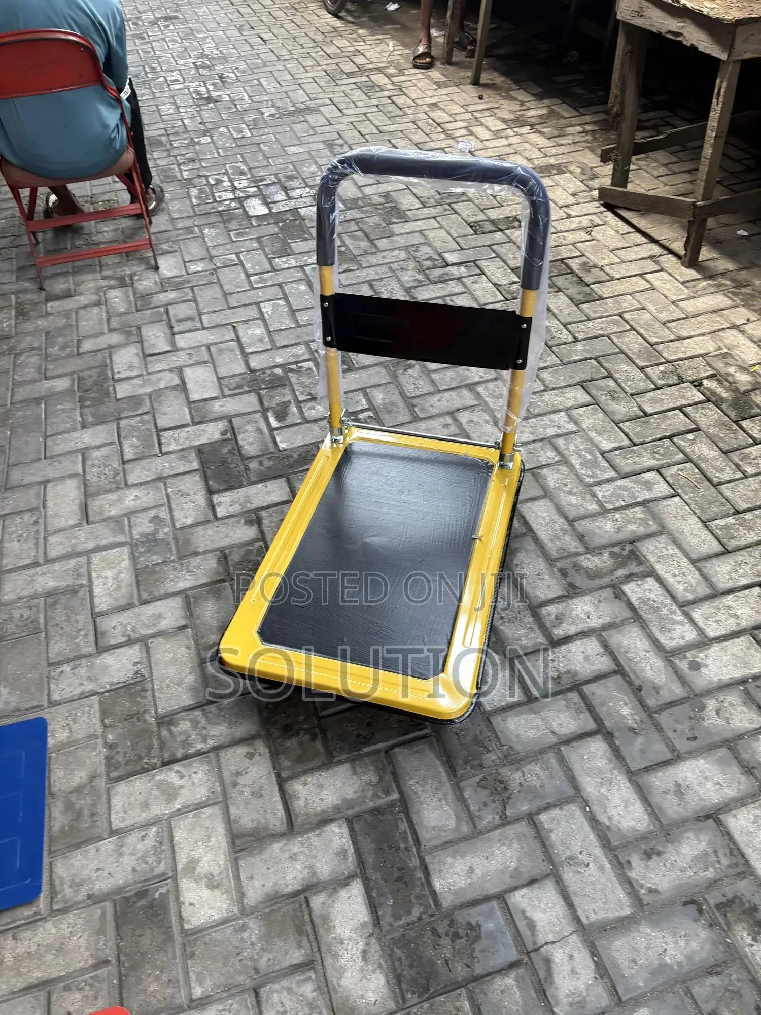 Foldable Metal Platform Trolley