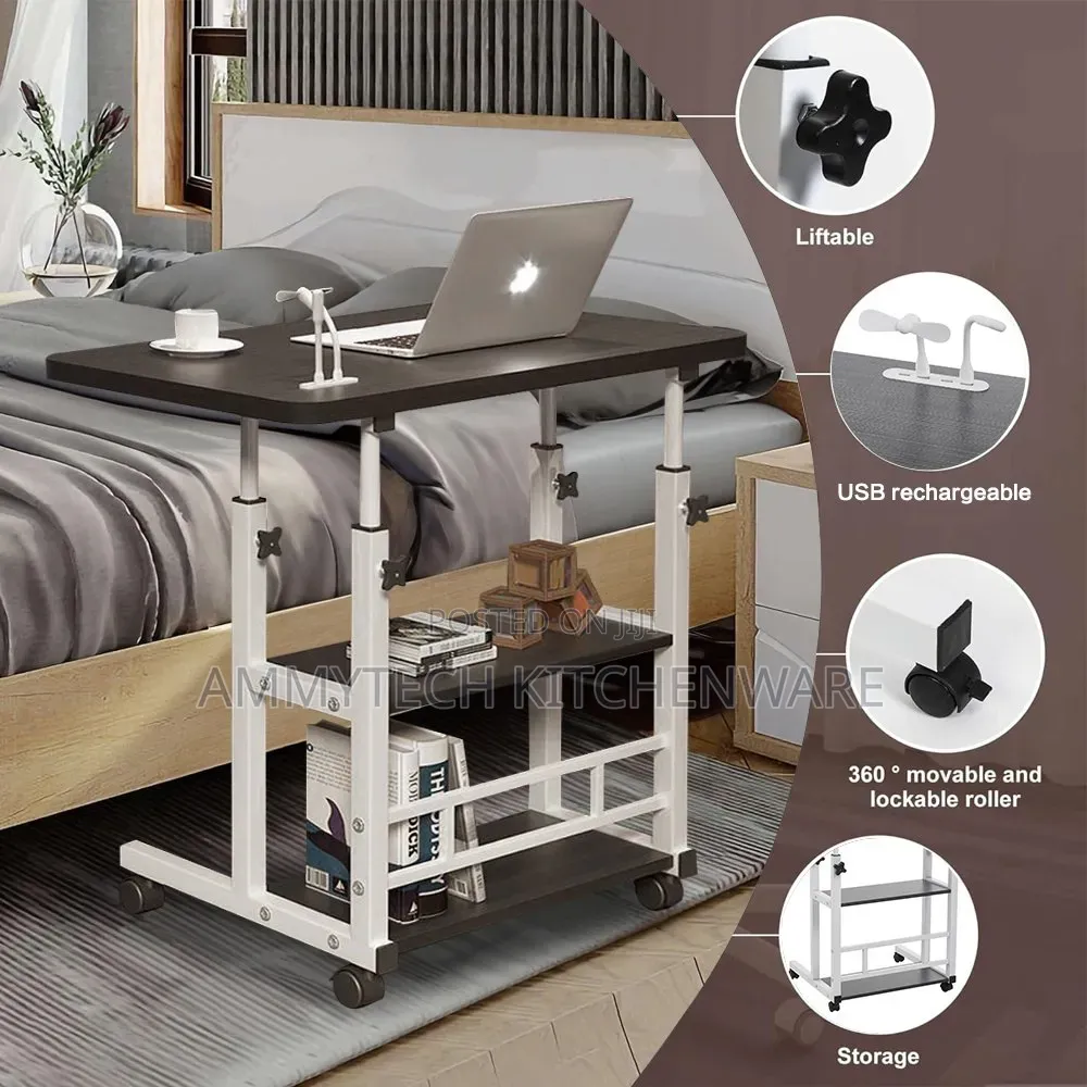 High Quality 3layer Adjustable Laptop Table