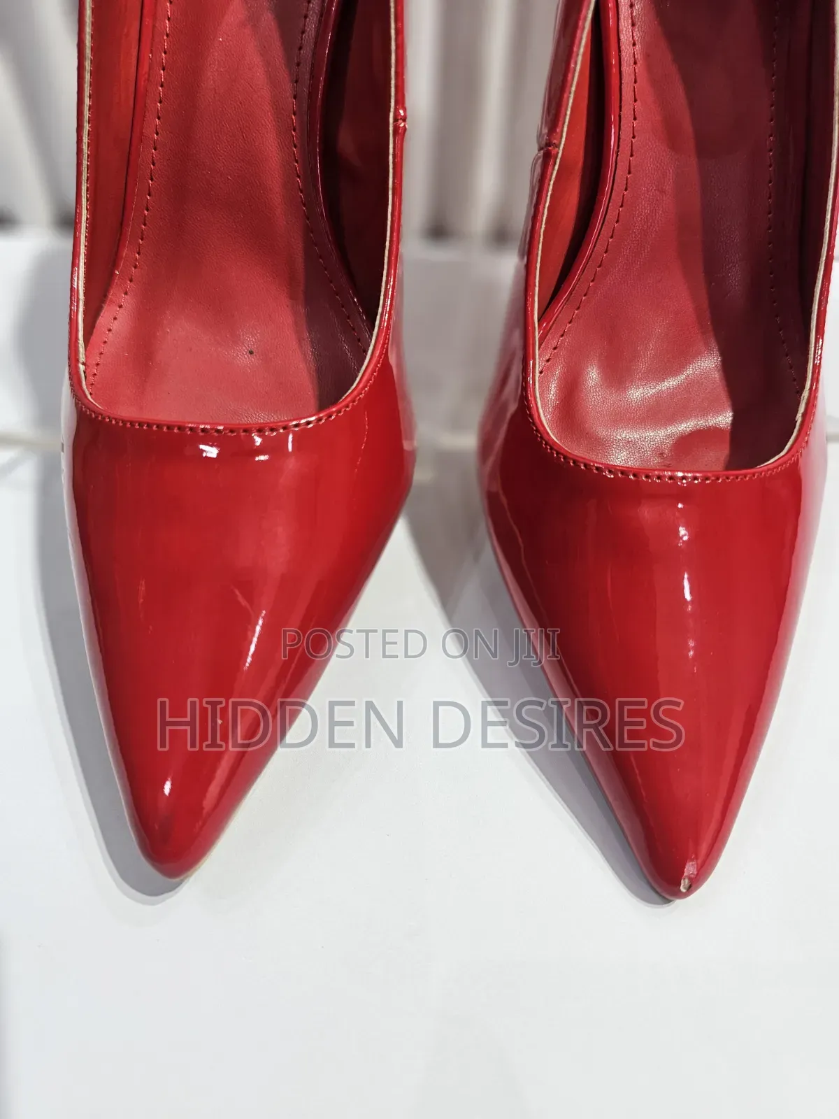 Red Stilletto Pumps