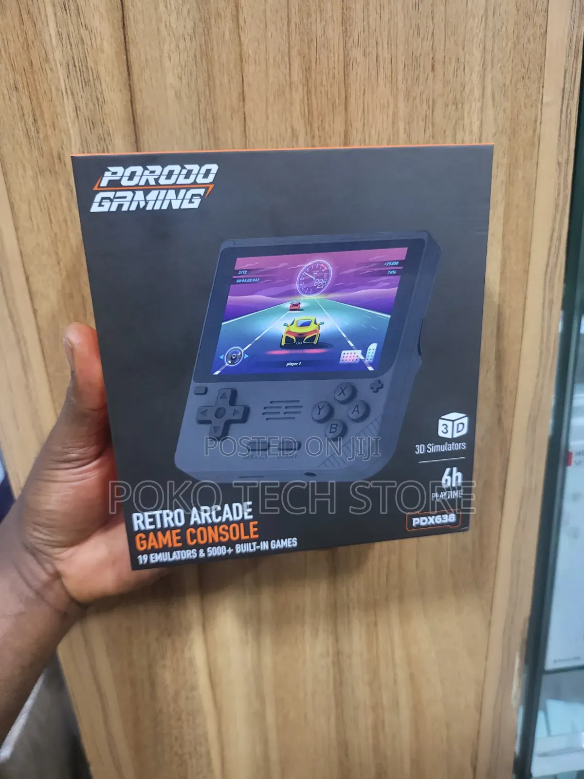 Porodo Gaming Retro Arcade Game Console