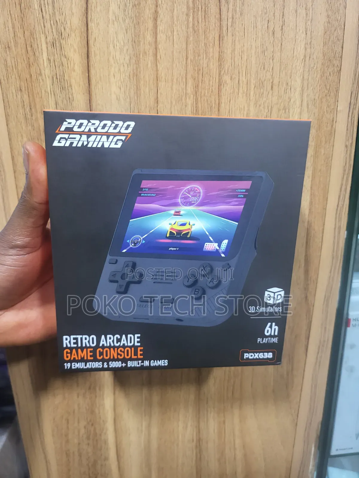 Porodo Gaming Retro Arcade Game Console