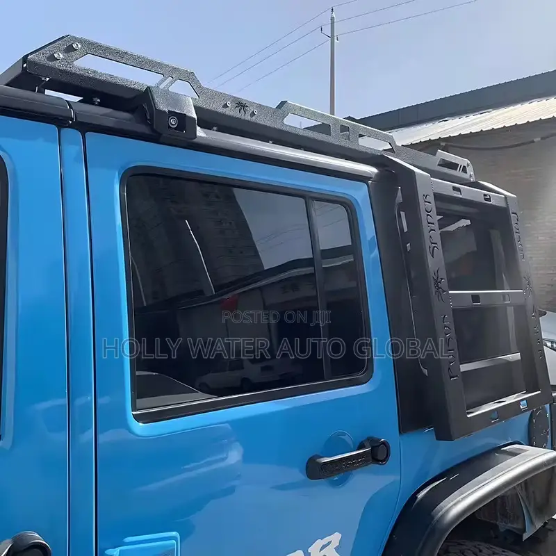 Roof Rack Cargo Basket for 2007-2018 Jeep Wrangler Jk 4-Door Models.