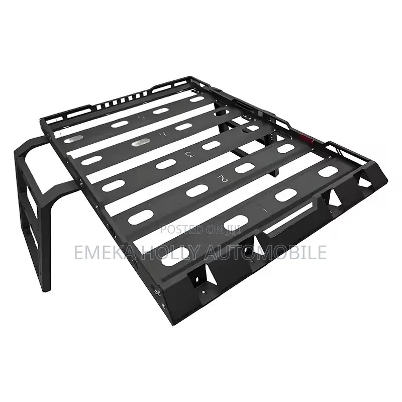Roof Rack Cargo Basket for 2007-2018 Jeep Wrangler Jk 4-Door Models.