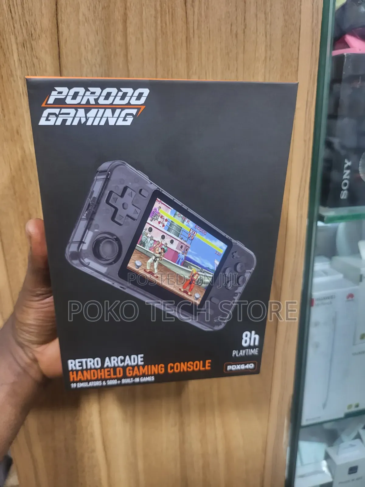 Porodo Gaming Retro Arcade Handheld Gaming Console