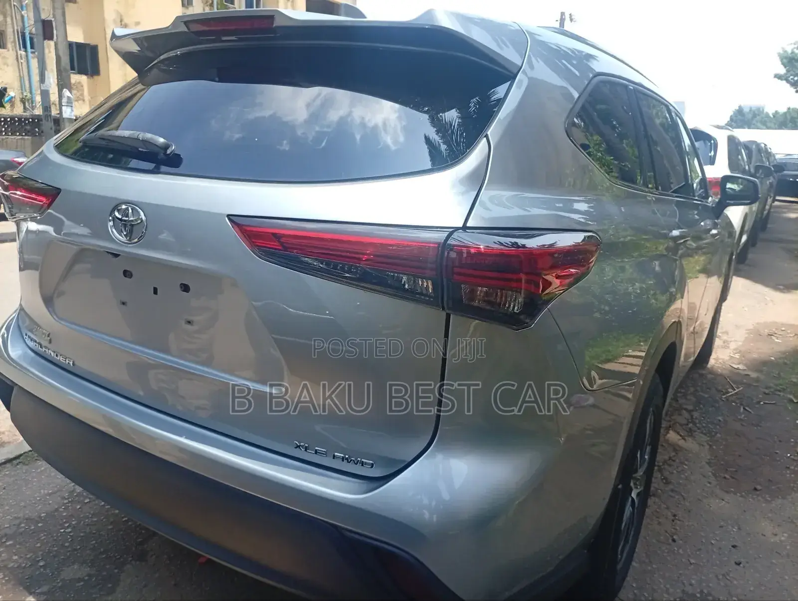 Toyota Highlander XLE AWD 2020 Silver