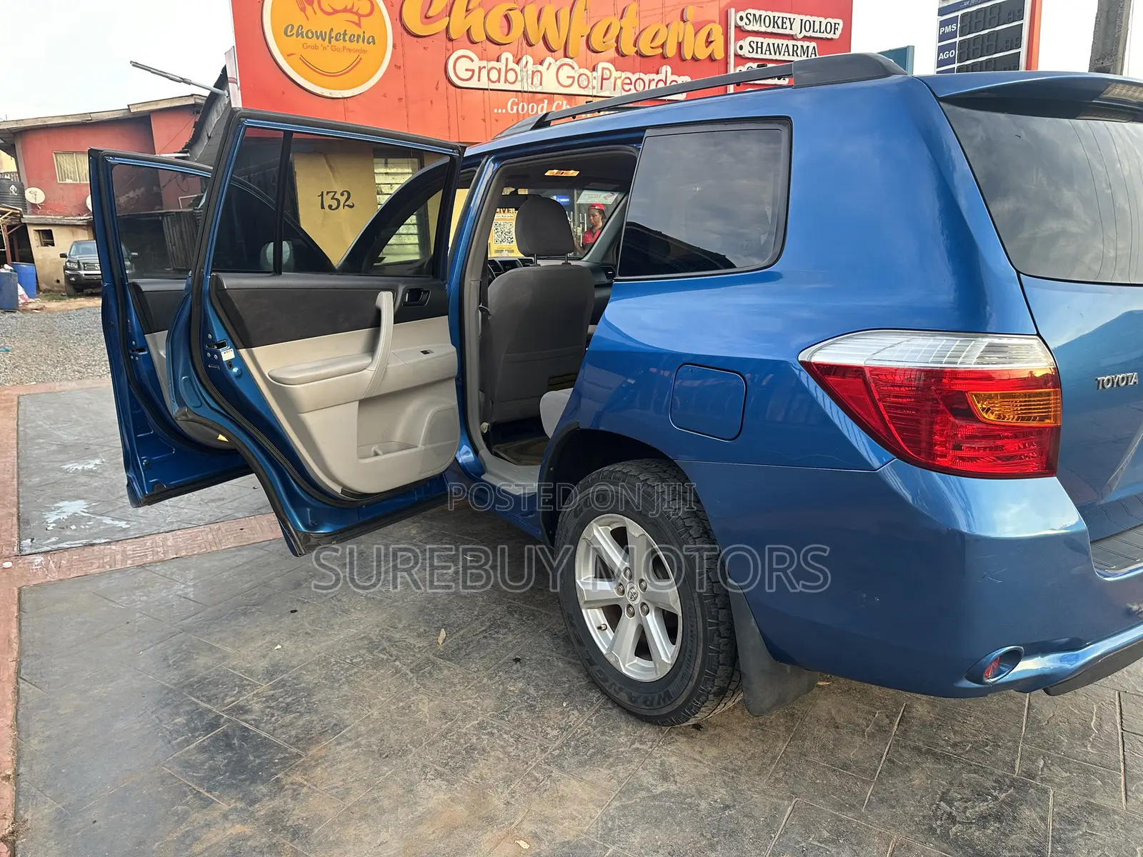 Toyota Highlander 2008 Blue