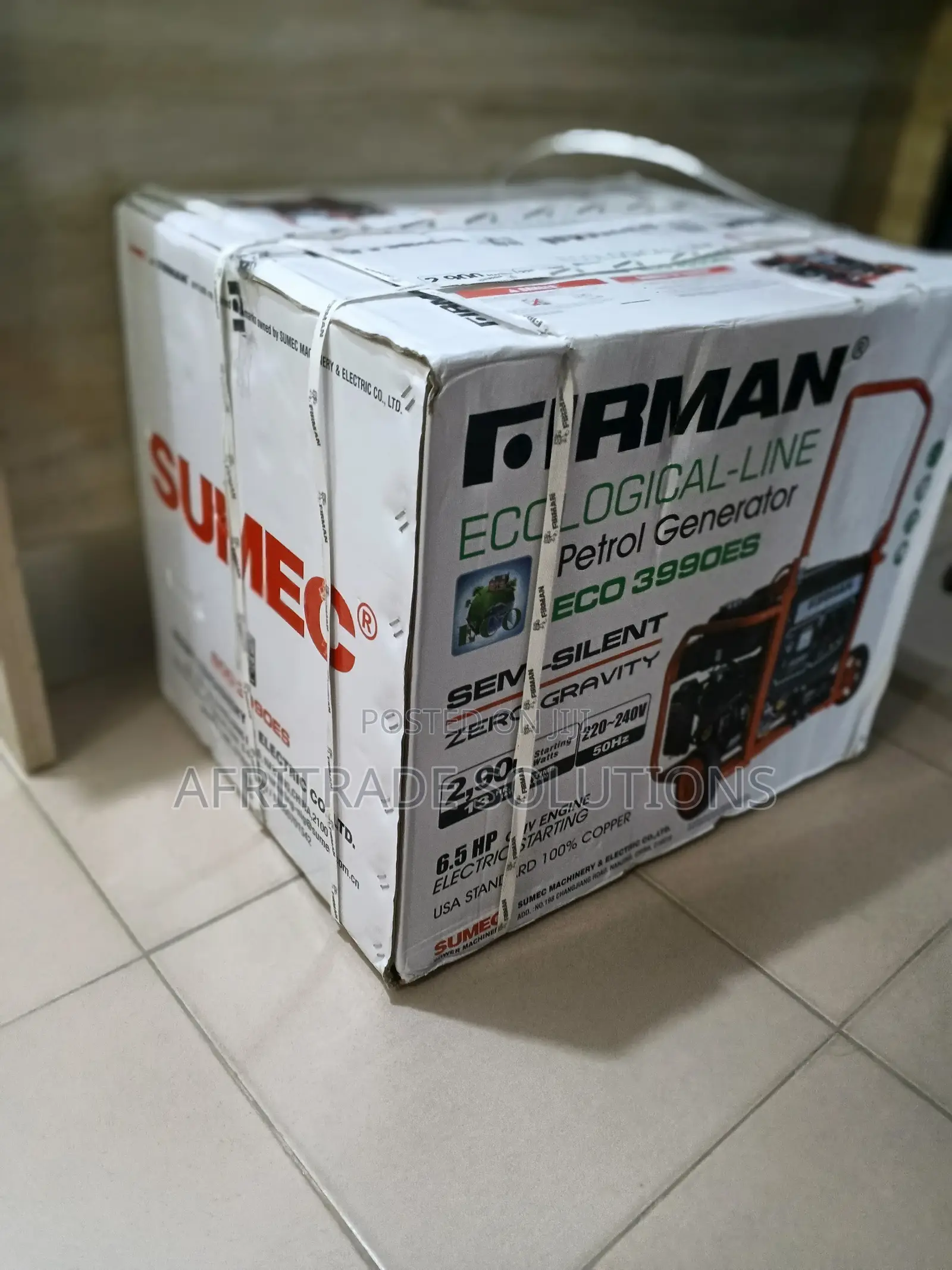 Firman Eco 3990es 2900w Generator – High Quality 2.5kva