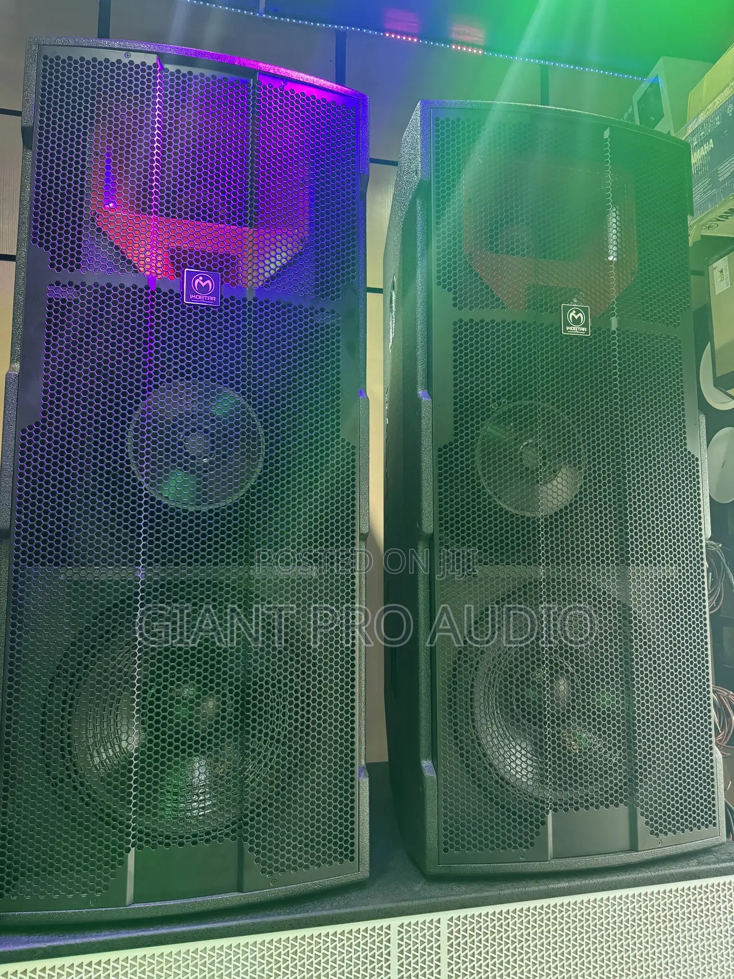 Pair of Imortar Full Range Heavy Duty Speaker