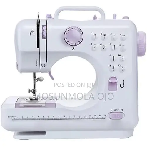 Multifunctional Household Sewing Machine Double Speeds For Art Craft