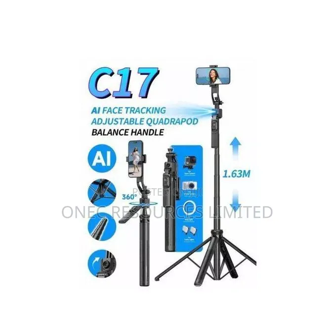 Tripod Selfie Stick Face Tracking