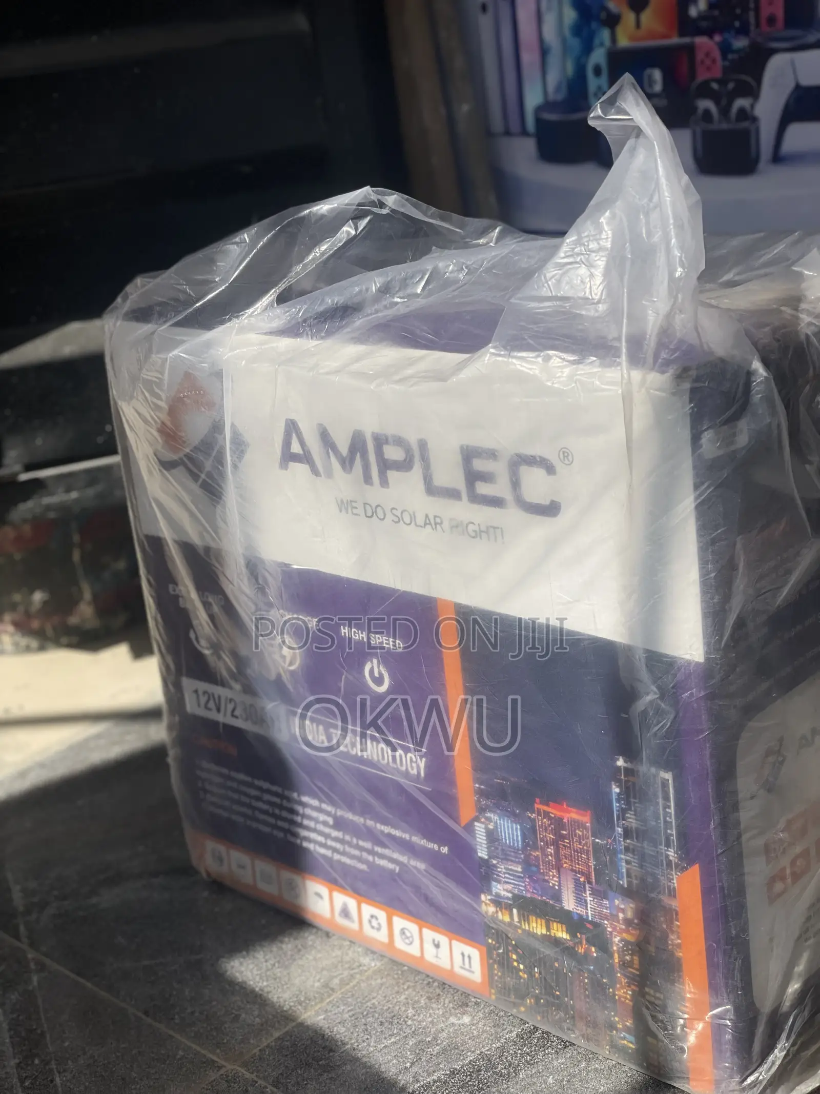 Amplec 12v/230ah Turbular Battery