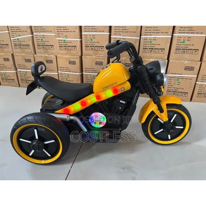 Brand Electric Ride-on Toy Motorcycle for Children