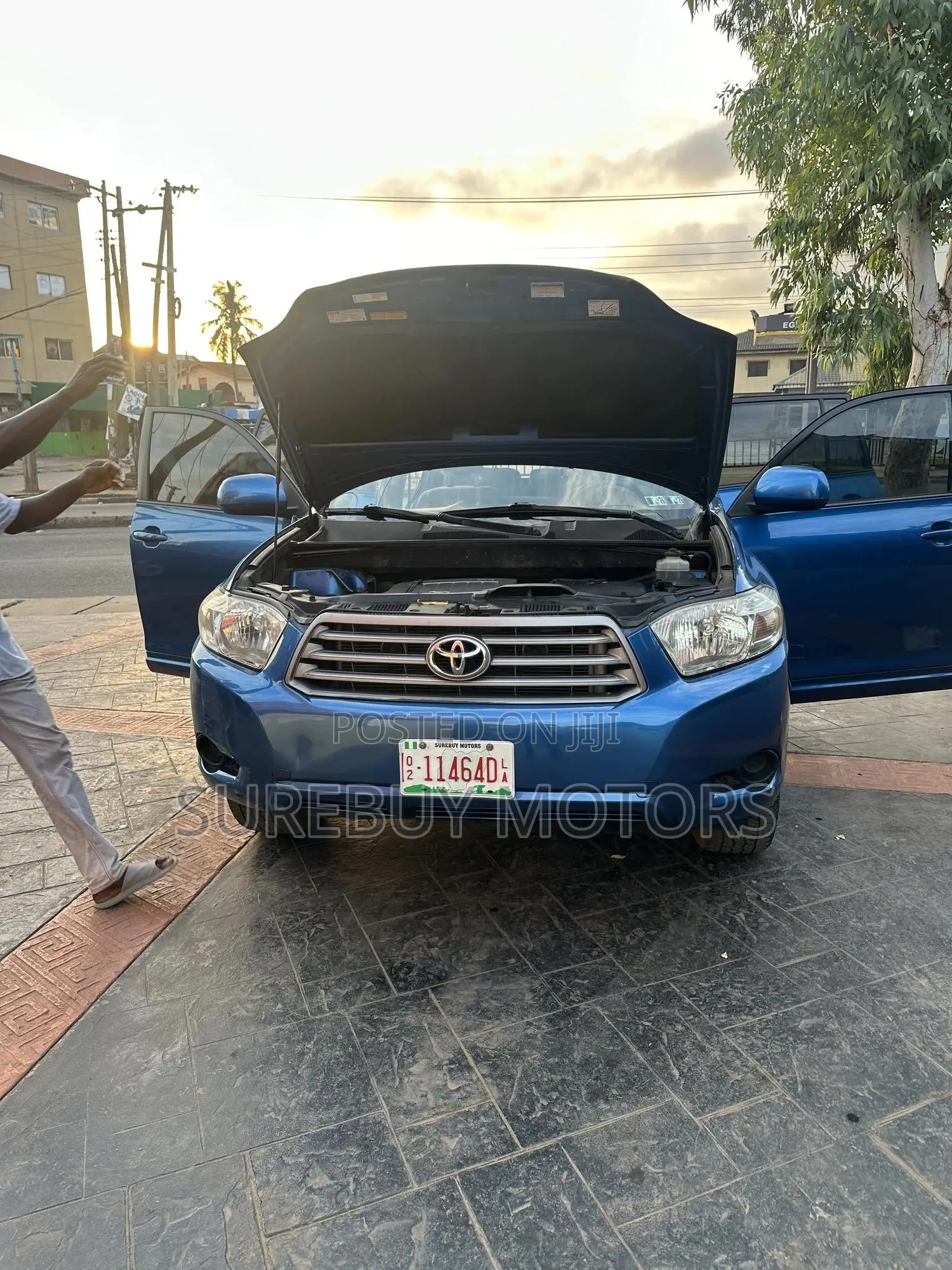 Toyota Highlander 2008 Blue