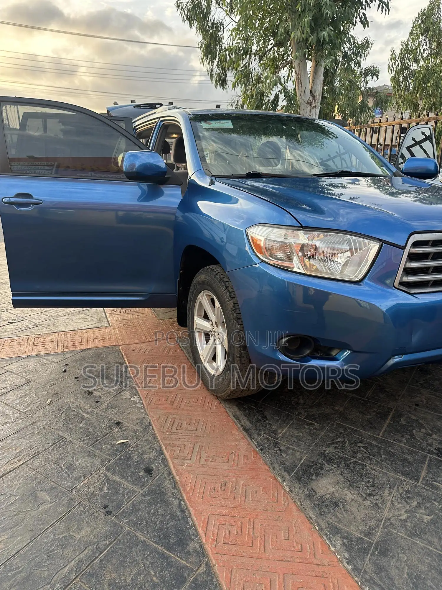 Toyota Highlander 2008 Blue