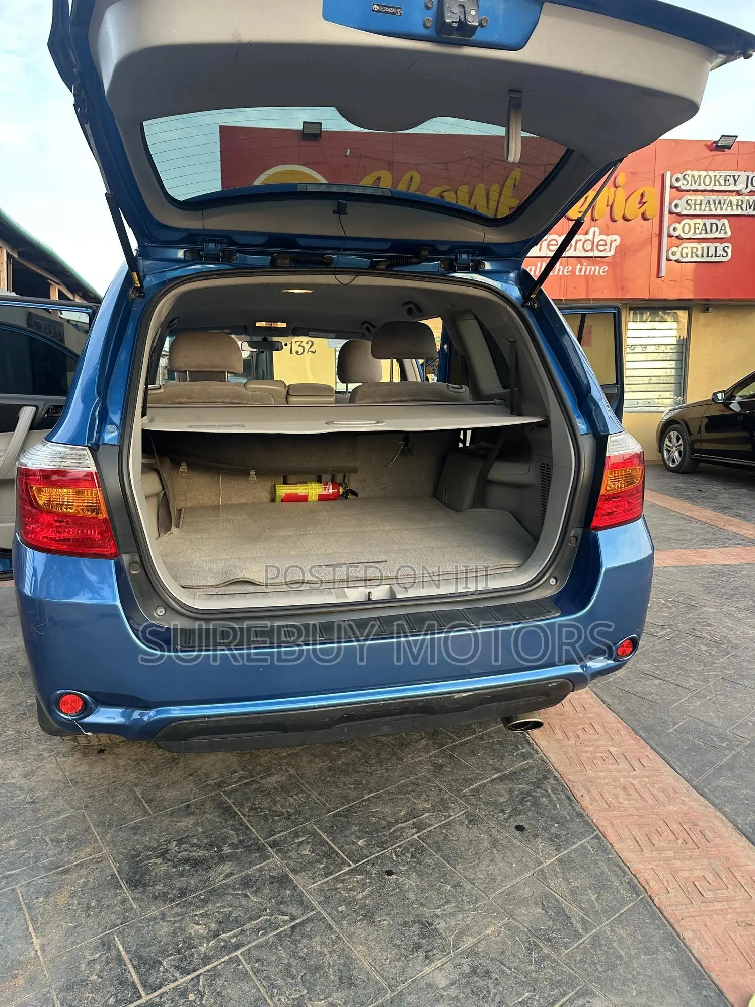Toyota Highlander 2008 Blue