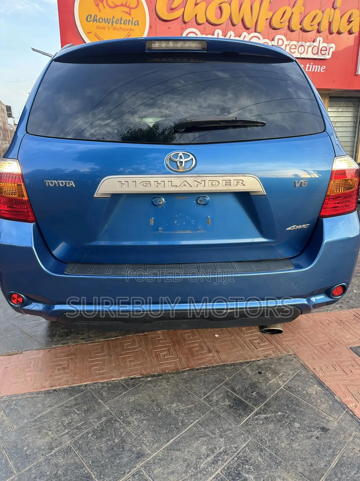 Toyota Highlander 2008 Blue