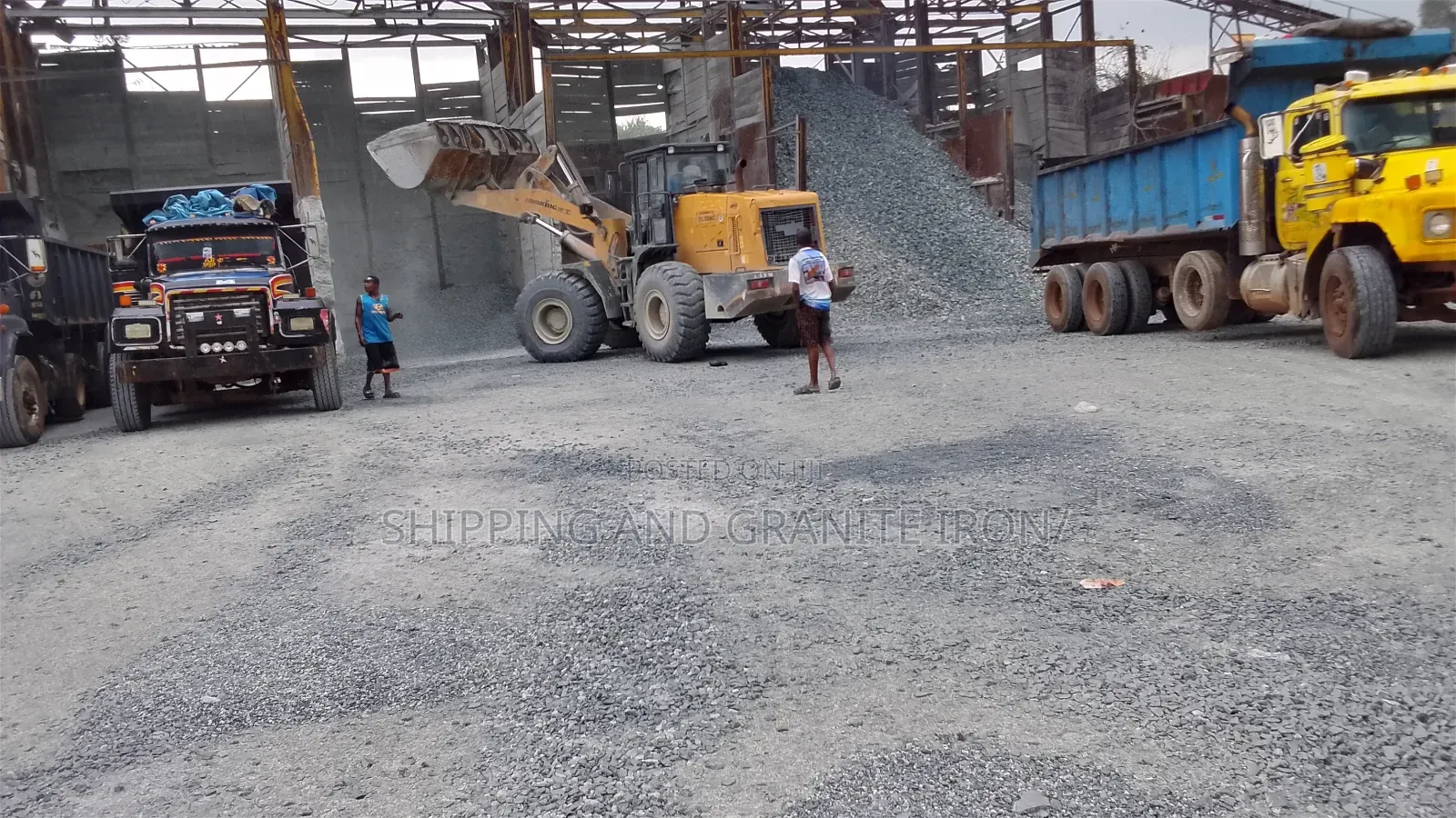 Mining Granite and Chippings