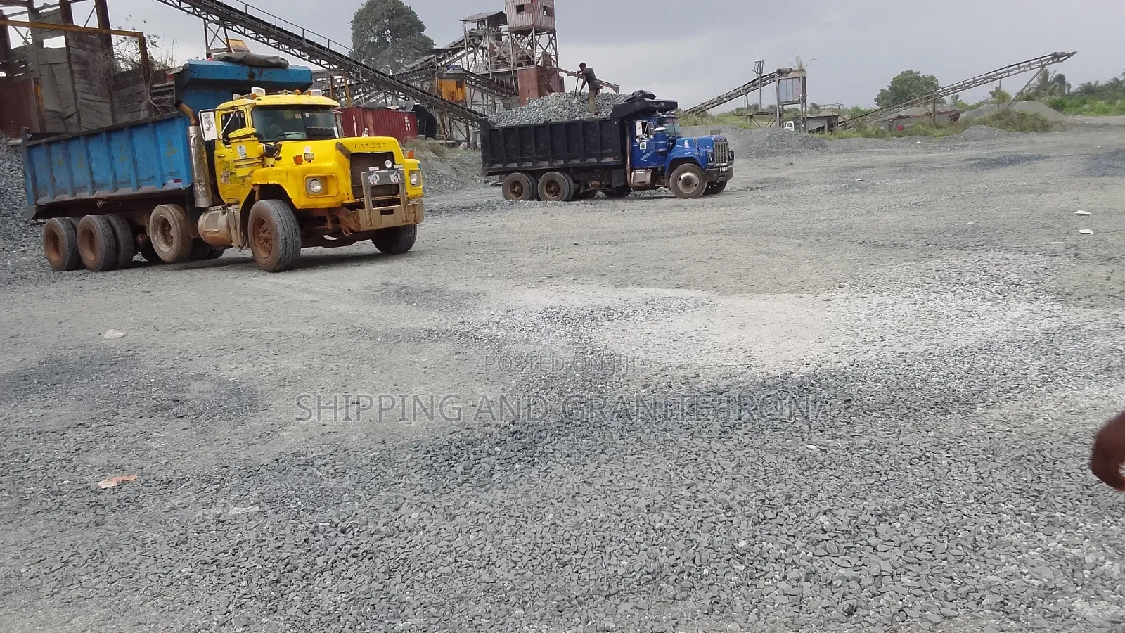 Mining Granite and Chippings