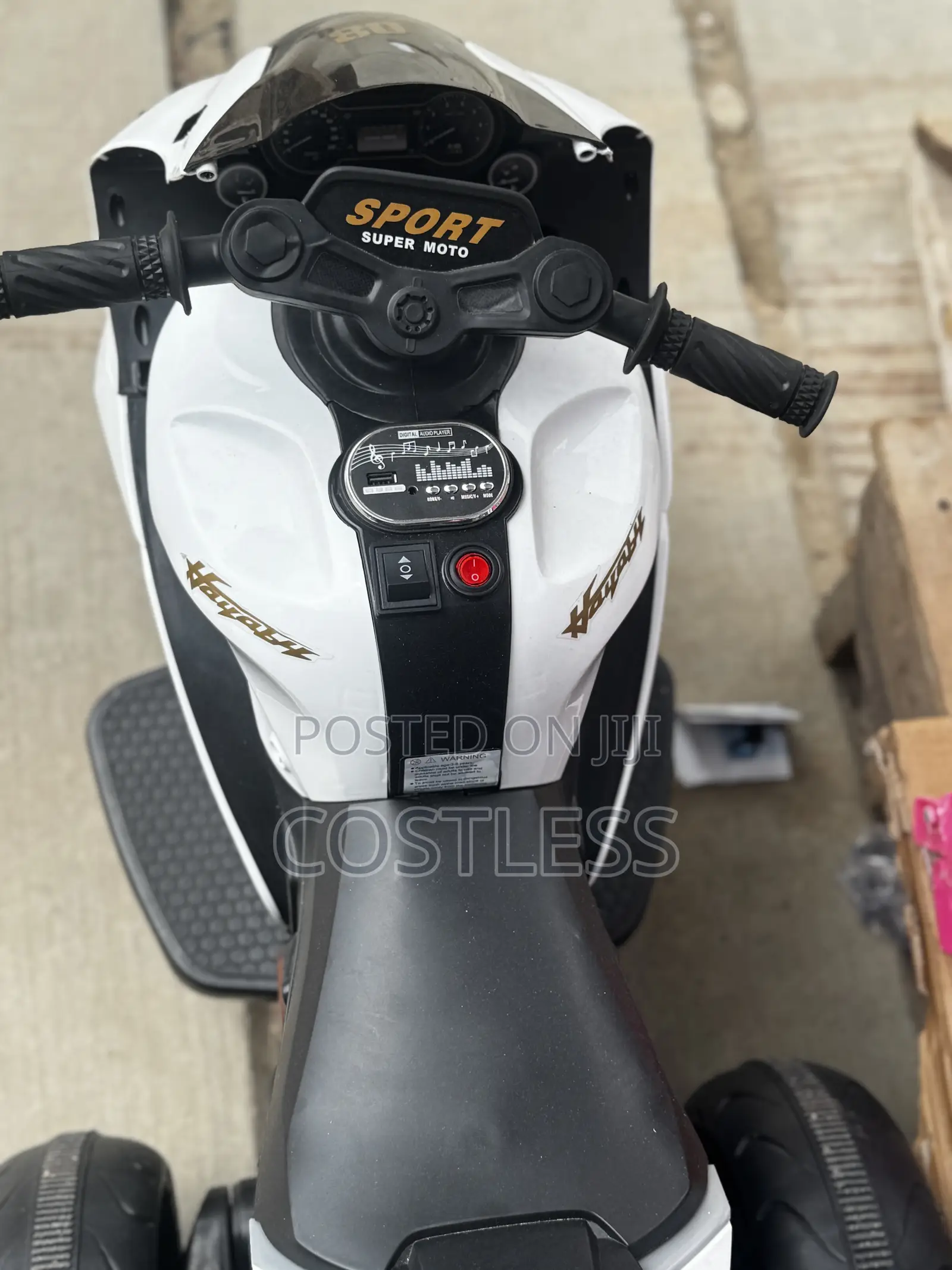 Children' Rechargeable Ride-on Electric Power Bike