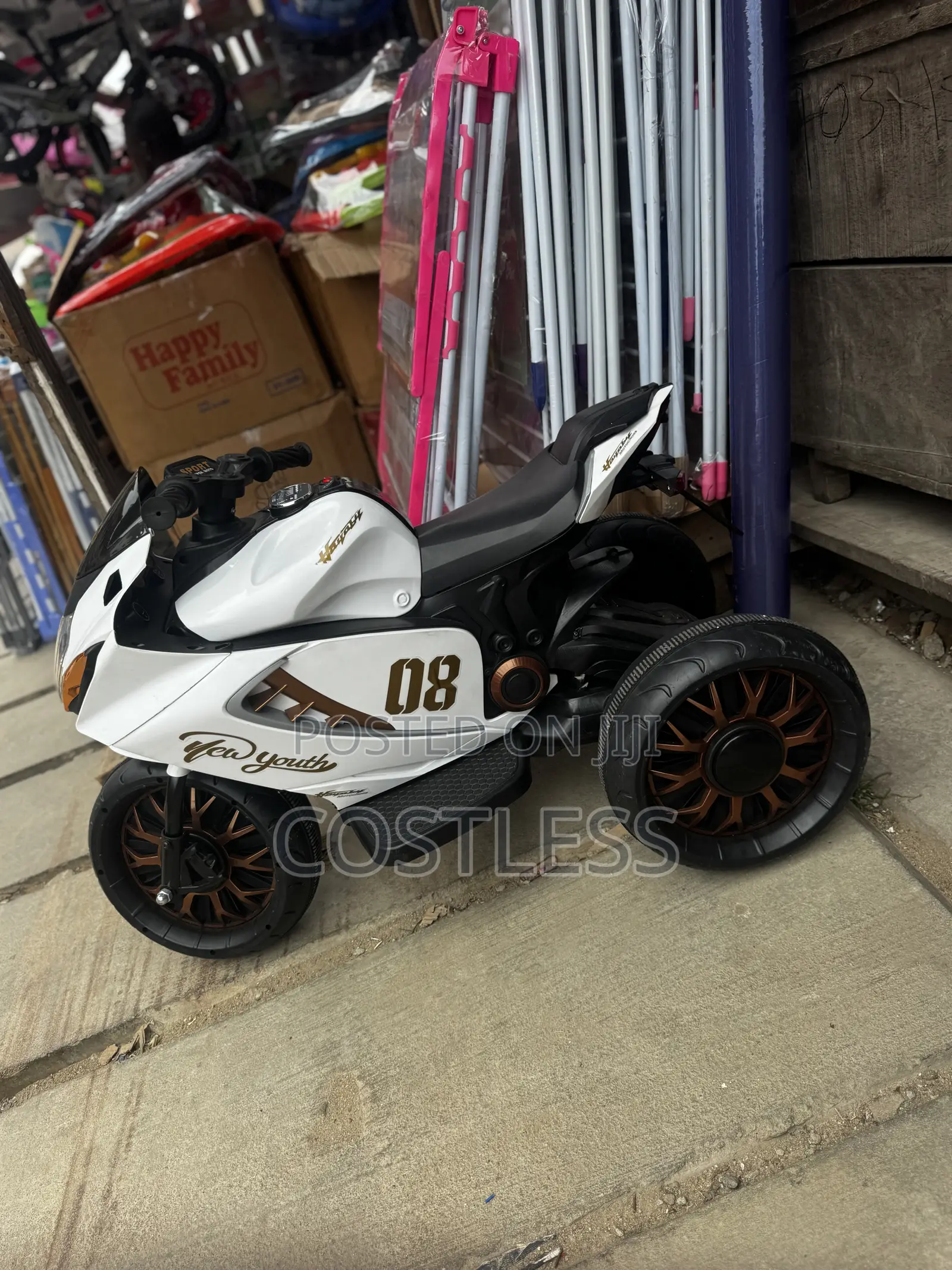 Children' Rechargeable Ride-on Electric Power Bike