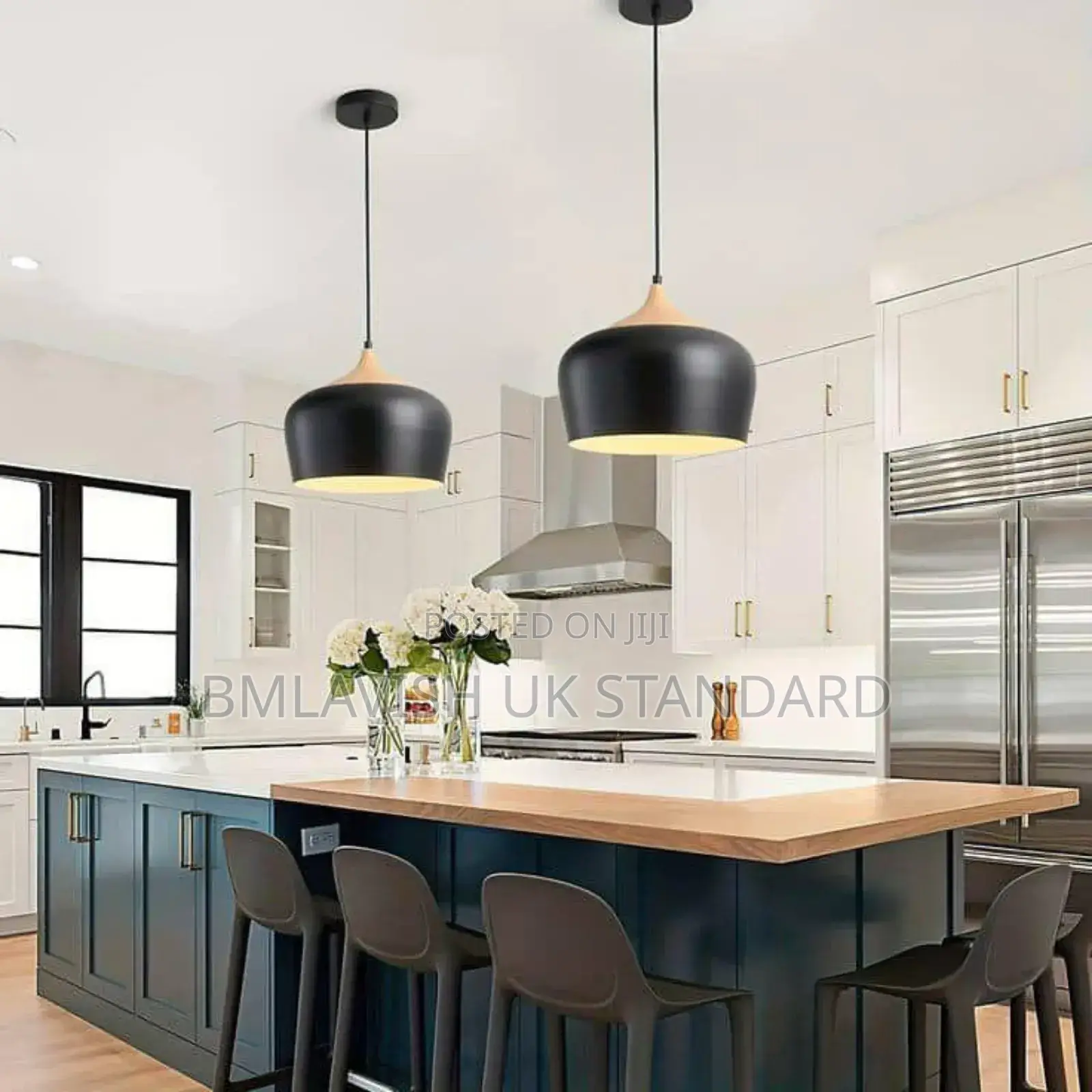 Black Pendant Light With Led Bulb