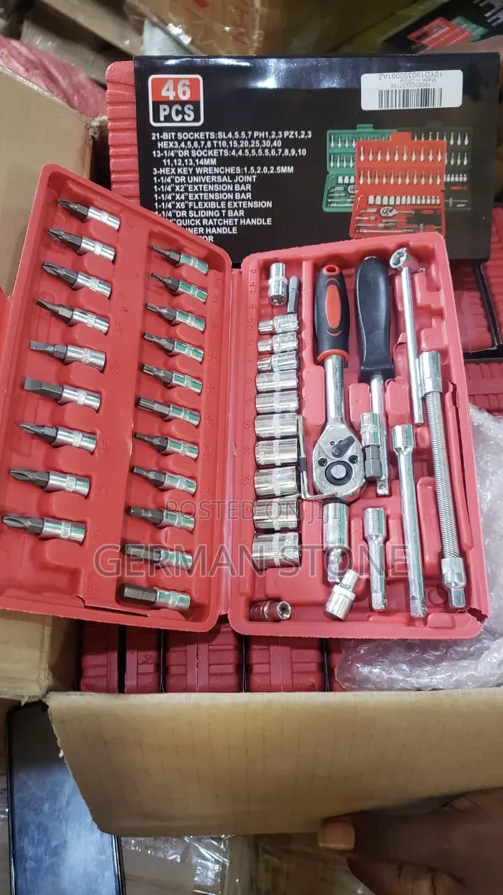 -Piece 1/4-Inch Drive Socket Wrench Set,