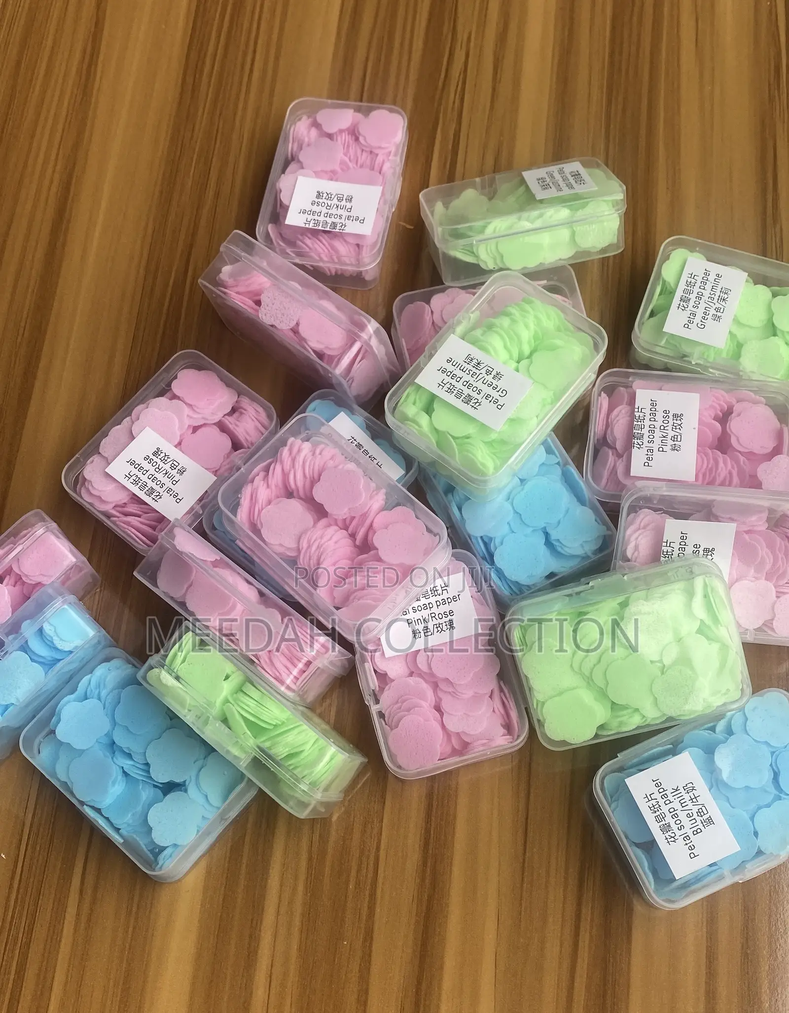 Portable Petal Soap Sheets
