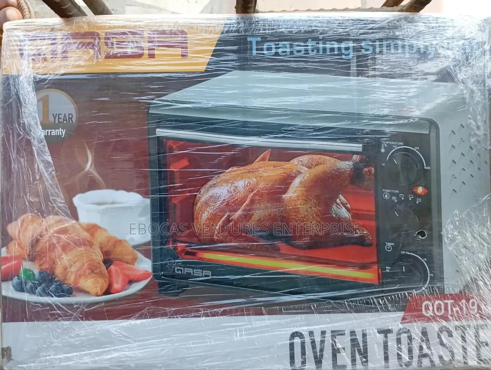 Qasa Oven Toaster Qot-19 Tasty