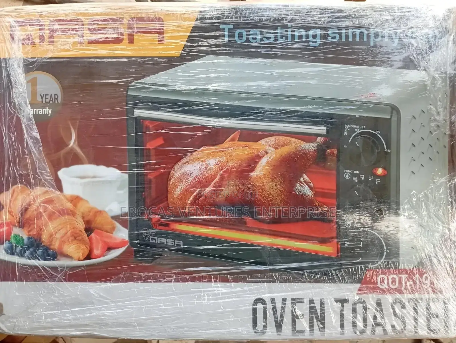Qasa Oven Toaster Qot-19 Tasty