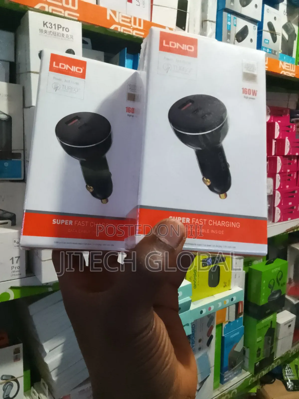 160w 3 Usb Super Fast Car Charger C102