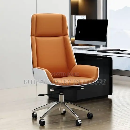 Faux Leather Office Chair
