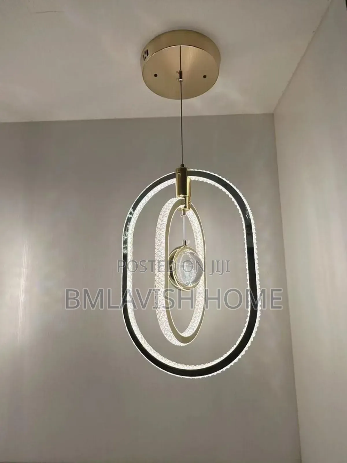Led Crystal Chandelier Drop Light
